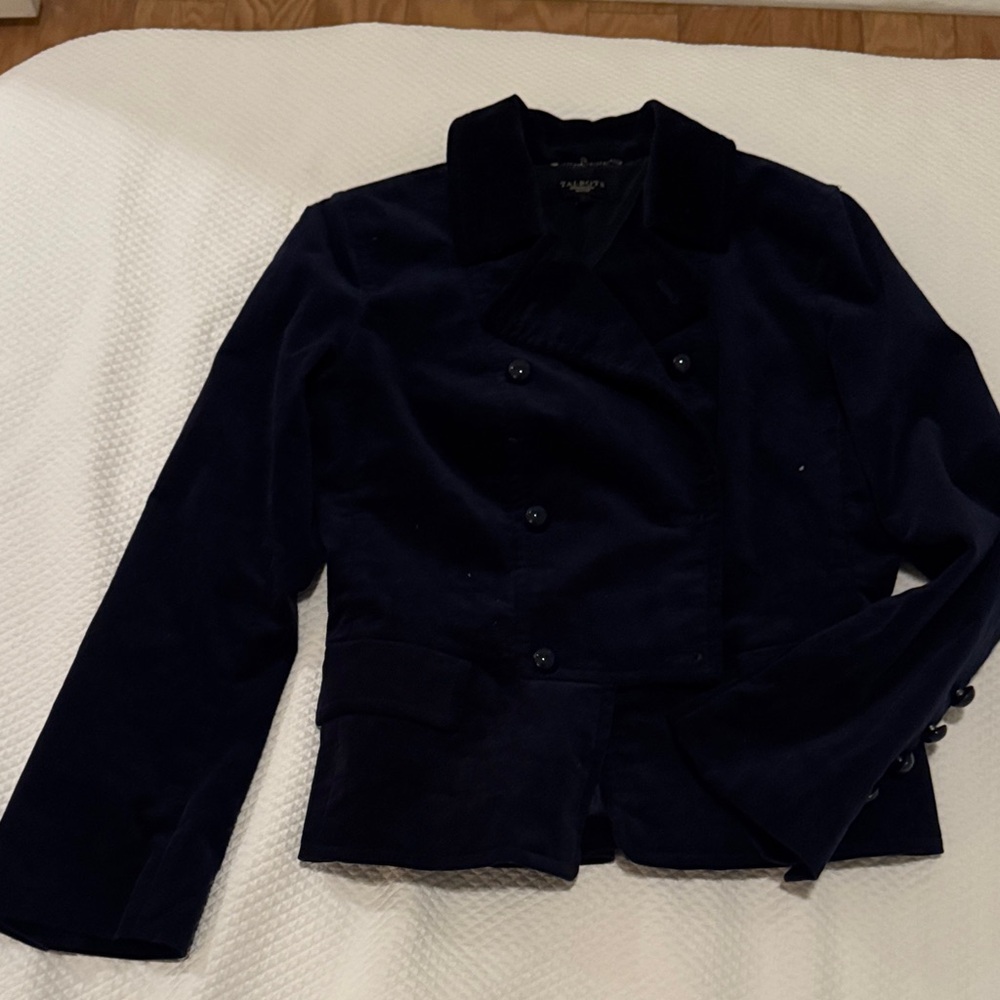 Elegant Navy/Dark Purpley Women's Blazer Jacket